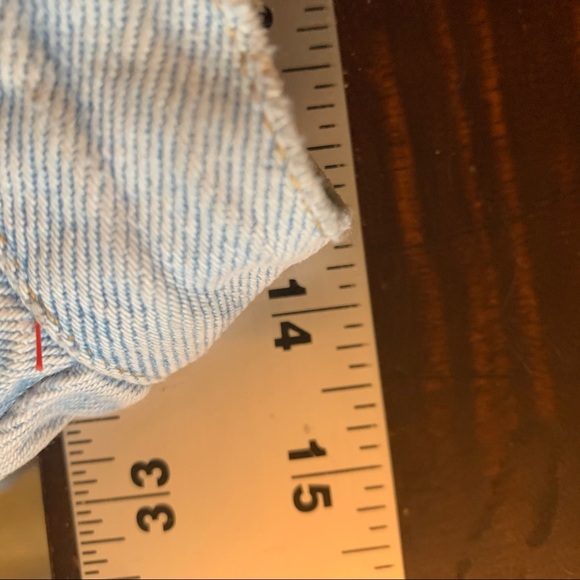 Vintage jean shorts distressed wrangler husky - Picture 5 of 7